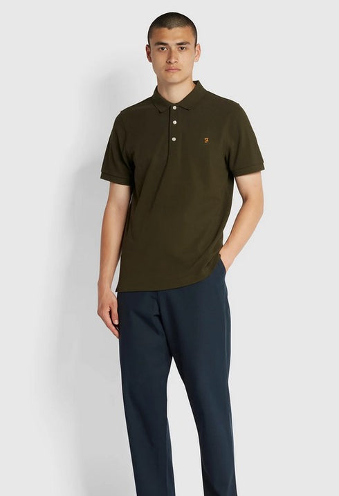 Farah Polo T-Shirt Brown